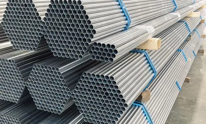 Tubería de acero galvanizado