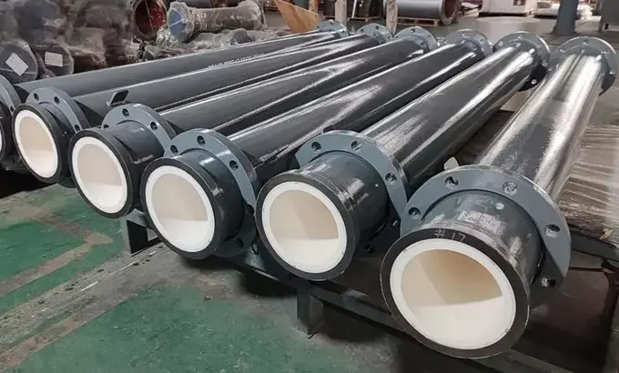 Ceramic lined Pipe