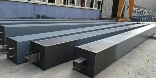 columna de caja de estructura de acero,columna de caja de acero