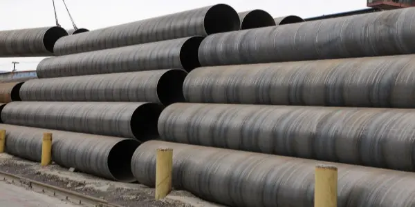 tubería de acero Ssaw ASTM A252, Tipe soldado en espiral ASTM A252