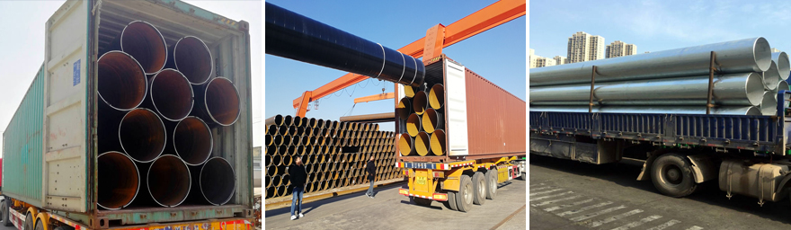 lsaw pipe shipping