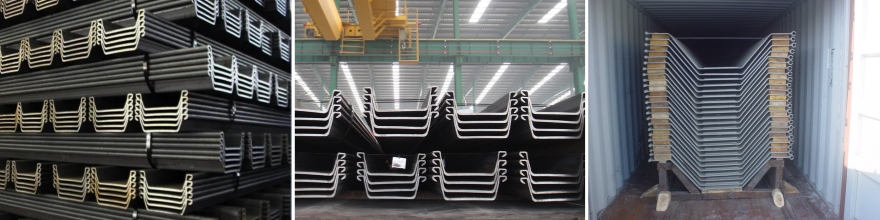 Steel Sheet Pile Packing and Shipping